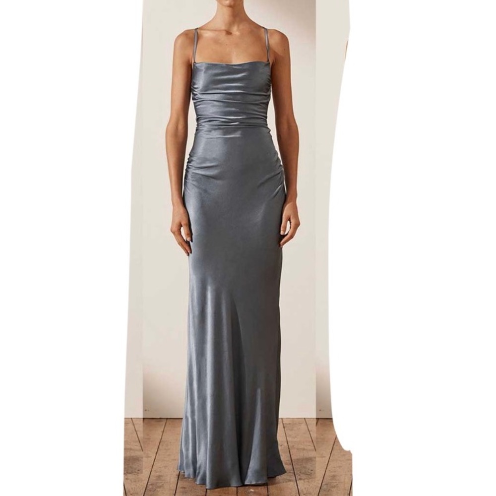 Shona Joy La Lune Lace Back Maxi Dress